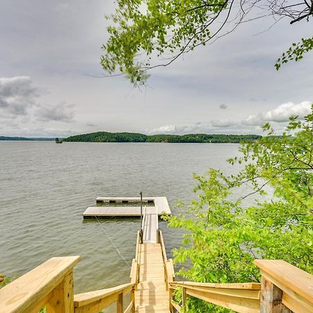 Fox Berry Hill - Lakefront With Dock, Launch & Hot Tub Waverly ภายนอก รูปภาพ